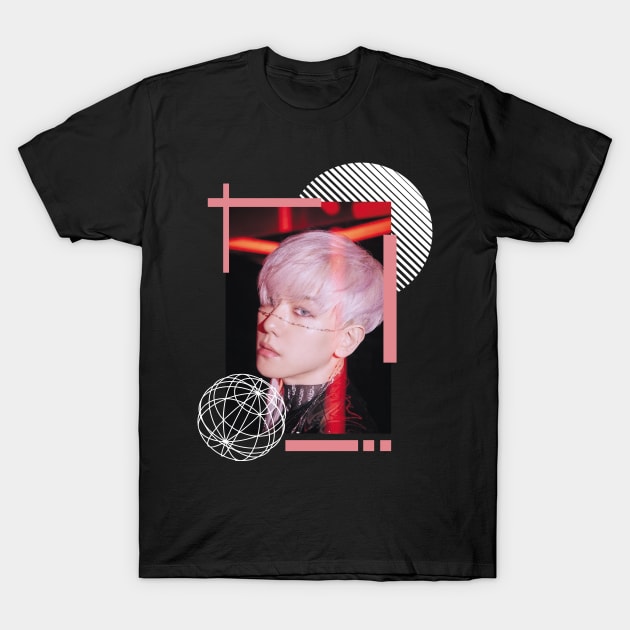 Kpop Design Baekhyun EXO (Obsession) T-Shirt by Design Kpop Aesthetic Store